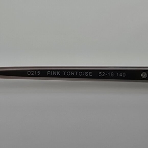 Lucky Brand D215 Pink Tortoise Eyeglasses Frame w/ Flexhinge 52-16-140 - Picture 7 of 13